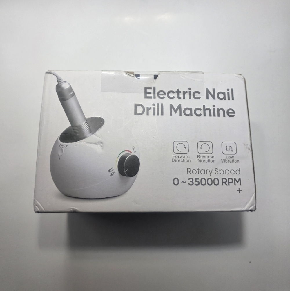Electric Nail Drill Machine 35000 RPM Professional Manicure Pedicure Tool